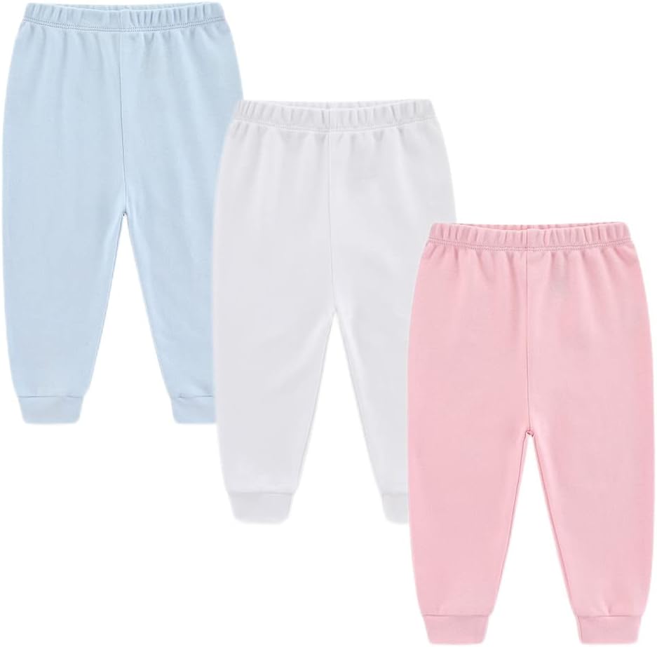 Newborn Baby Pant Legging Jogger for Infant Toddler Layette Set Baby Boy Girl Pants Set