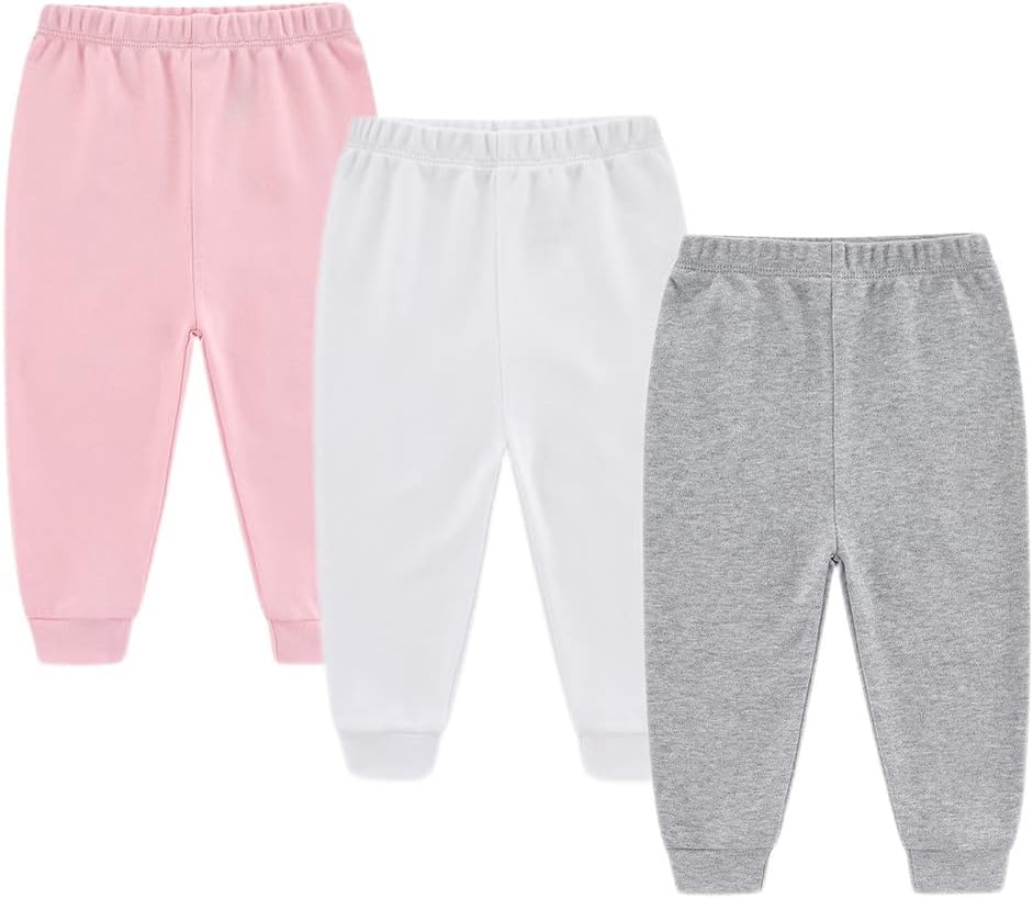 Newborn Baby Pant Legging Jogger for Infant Toddler Layette Set Baby Boy Girl Pants Set