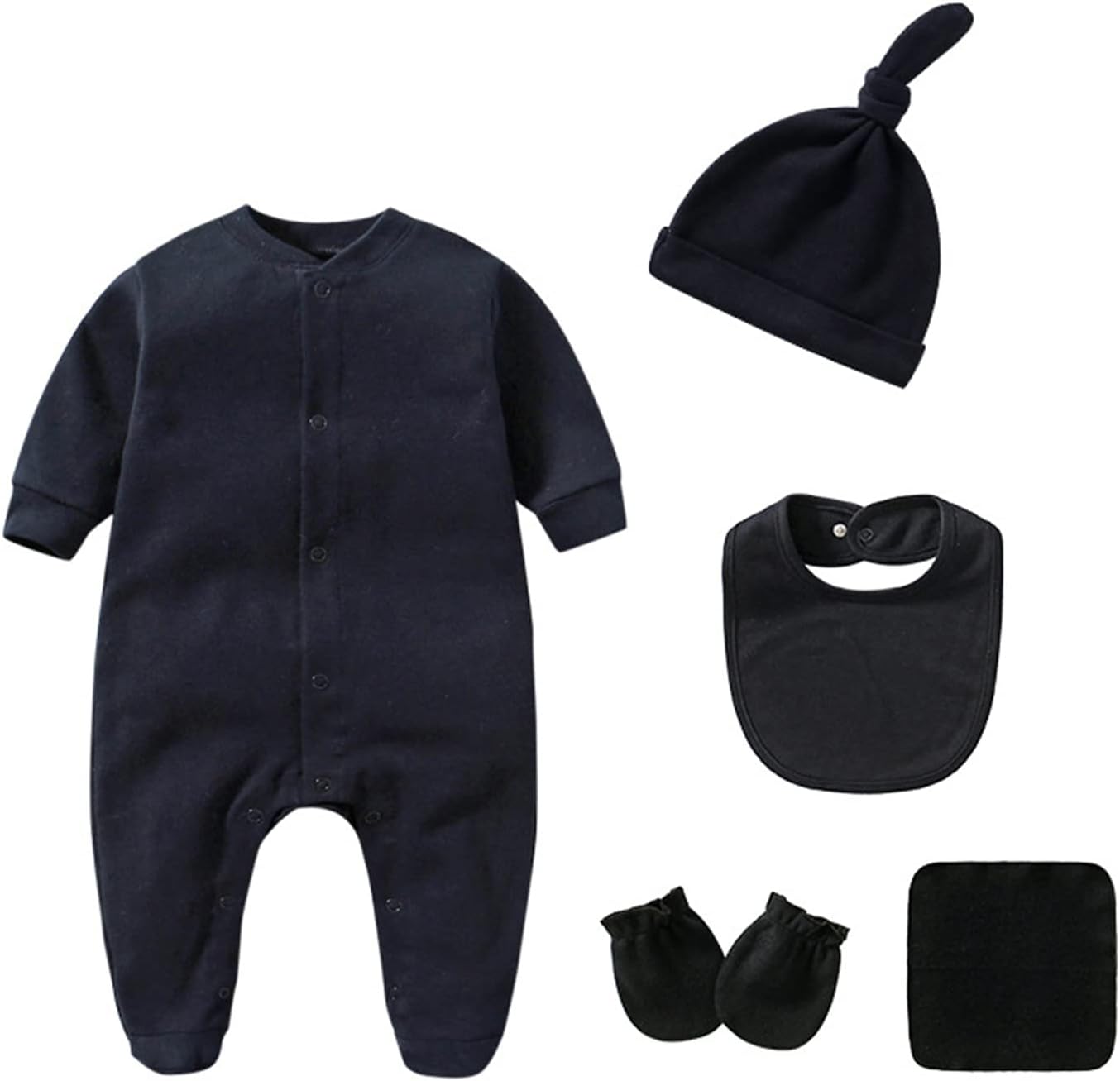 Baby Unisex Baby Cotton Layette Set Gift for Baby Boys Girls Accessories Set